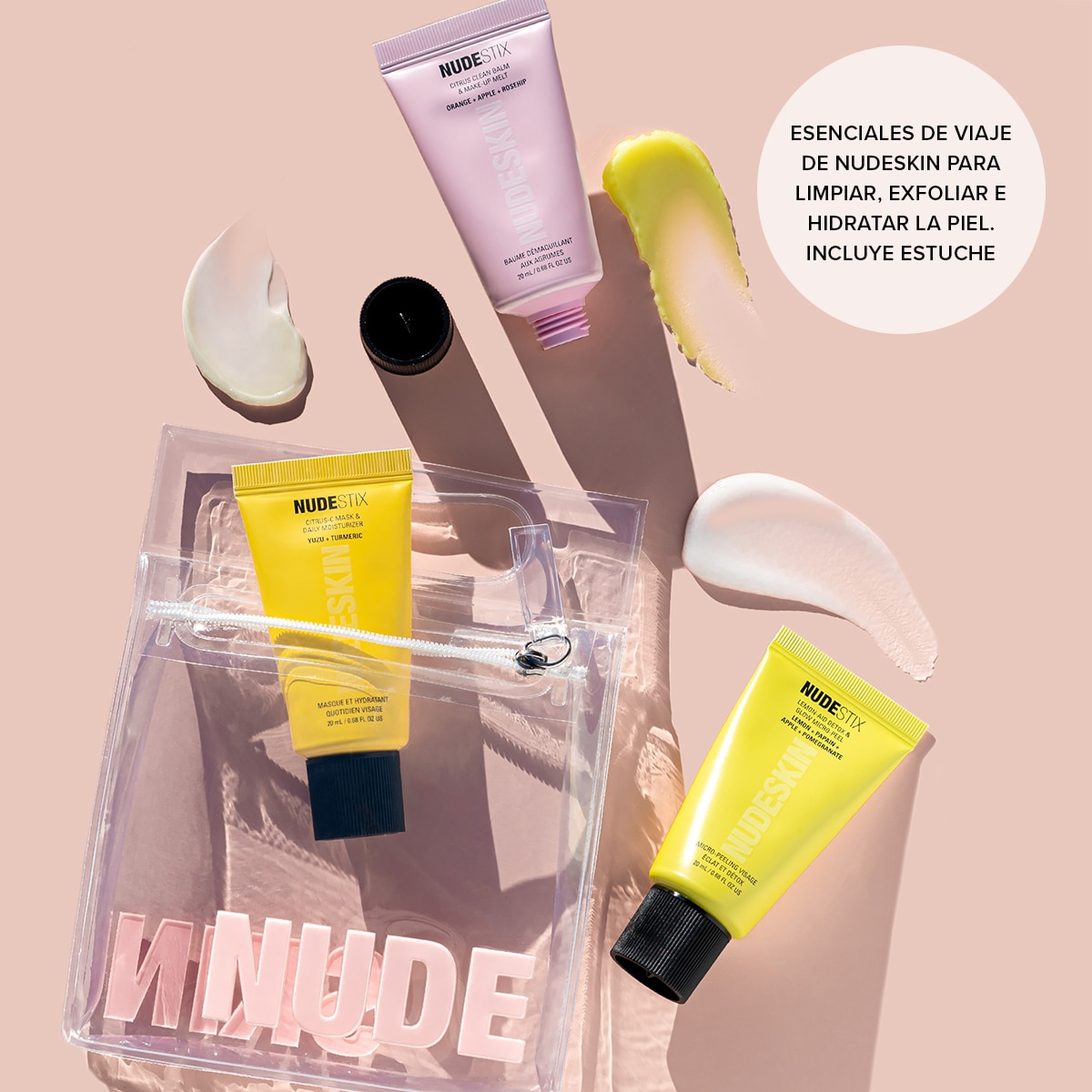 NUDESKIN 3-STEP: CITRUS RENEW SET (SET DEL CUIDADO DE LA PIEL)